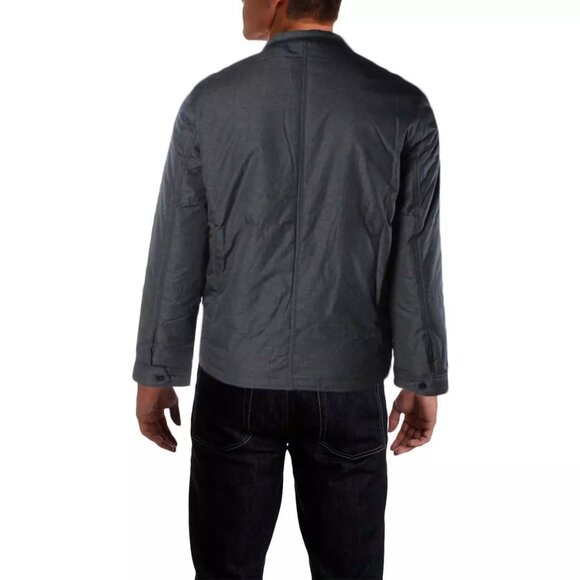Alfani Men's Charcoal Gray Slim Fit Outerwear Jacket - Picture 2 of 5